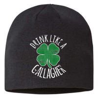 DRINK LIKE A GALLAGHER St Patrick's Day Sustainable Beanie