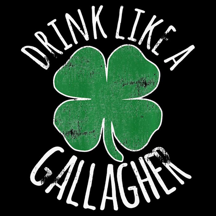 DRINK LIKE A GALLAGHER St Patrick's Day Visor