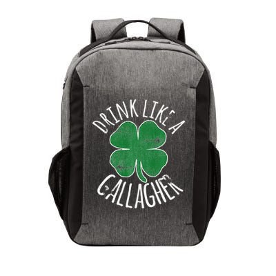DRINK LIKE A GALLAGHER St Patrick's Day Vector Backpack