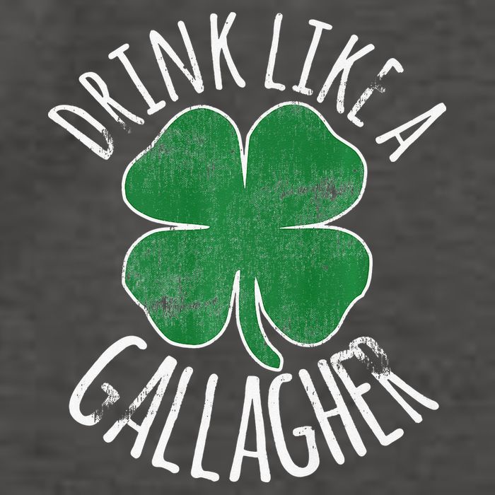 DRINK LIKE A GALLAGHER St Patrick's Day Vector Backpack