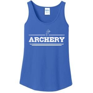 Distressed Look Arching Gift For Archers Gift Ladies Essential Tank