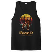 Dadsquatch Like A Dad Way More Squatchy Funny Bigfoot Dad PosiCharge Competitor Tank