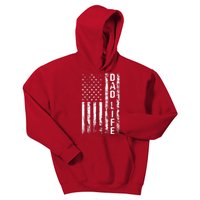 Dad Life American Flag Dad Gifts Kids Hoodie