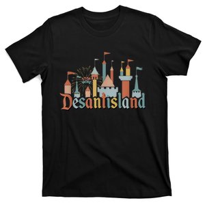 Desantis Land Anti Woke Corporation Political T-Shirt