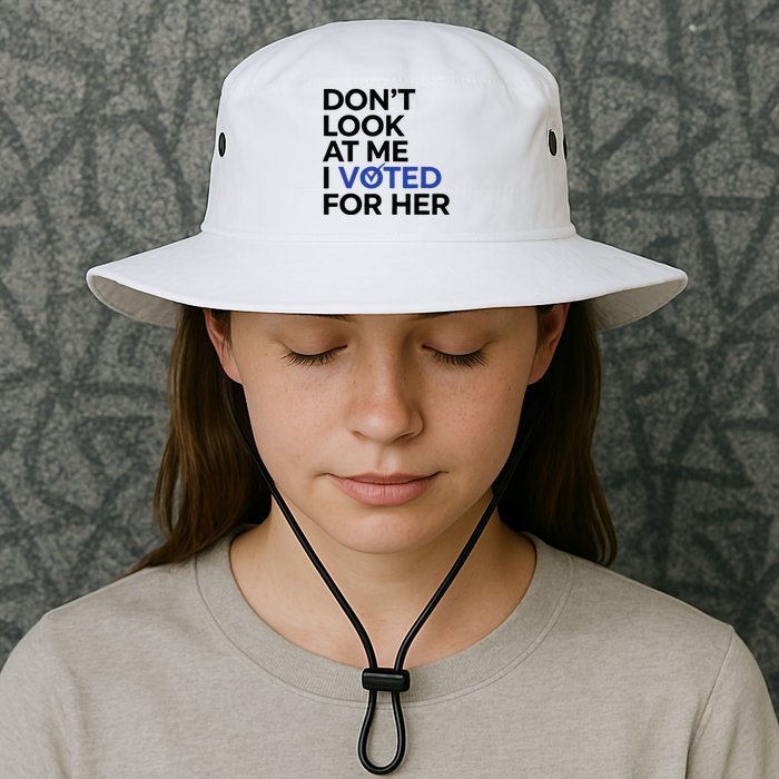 DonT Look At Me I Voted For Her Bucket Hat