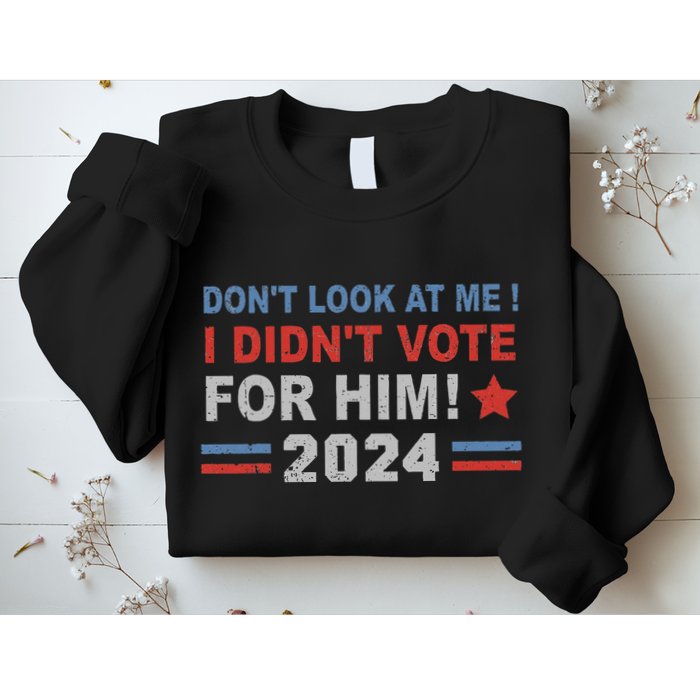 DonT Look At Me I DidnT Vote For Him Sweatshirt
