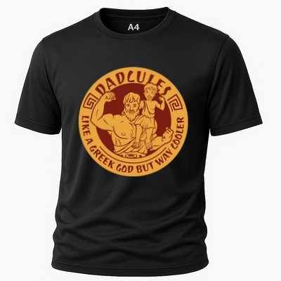 Dadcules Like A Greek God But Way Cooler Father's Day Performance Shirt
