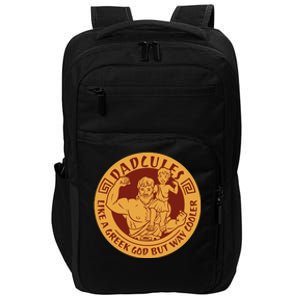 Dadcules Like A Greek God But Way Cooler Father's Day Impact Tech Backpack