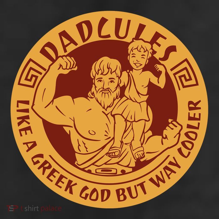 Dadcules Like A Greek God But Way Cooler Father's Day 11oz C Handle Ceramic Mug