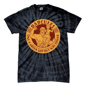 Dadcules Like A Greek God But Way Cooler Father's Day Tie-Dye T-Shirt