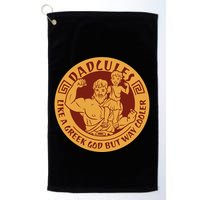 Dadcules Like A Greek God But Way Cooler Father's Day Golf Towel