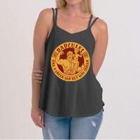 Dadcules Like A Greek God But Way Cooler Father's Day Women's Strappy Tank