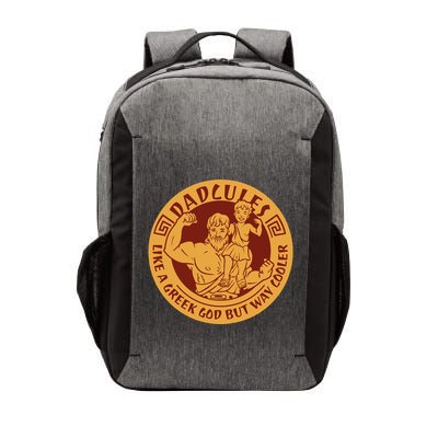 Dadcules Like A Greek God But Way Cooler Father's Day Vector Backpack