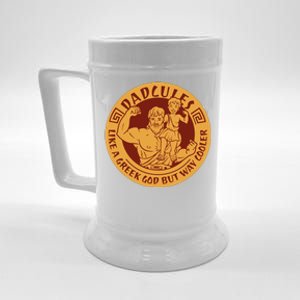 Dadcules Like A Greek God But Way Cooler Father's Day Beer Stein