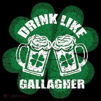 Drink Like A Gallagher Saint Patrick's Day Irish Impact Tech Backpack