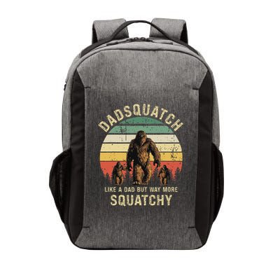 Dadsquatch Like A Dad Way More Squatchy Funny Bigfoot D Vector Backpack