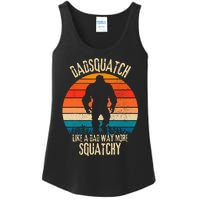 Dadsquatch Like A Dad Way More Squatchy Funny Bigfoot Ladies Essential Tank