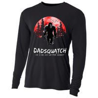 Dadsquatch Like A Dad Just Way More Squatchy Cooling Performance Long Sleeve Crew