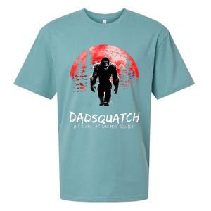 Dadsquatch Like A Dad Just Way More Squatchy Sueded Cloud Jersey T-Shirt