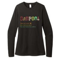 Dadpool Like A Dad But Only Cooler Fathers Day Womens CVC Long Sleeve Shirt