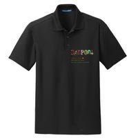 Dadpool Like A Dad But Only Cooler Fathers Day Dry Zone Grid Polo