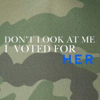 DonT Look At Me I Voted For Her Legacy Tie Dye Trucker Hat