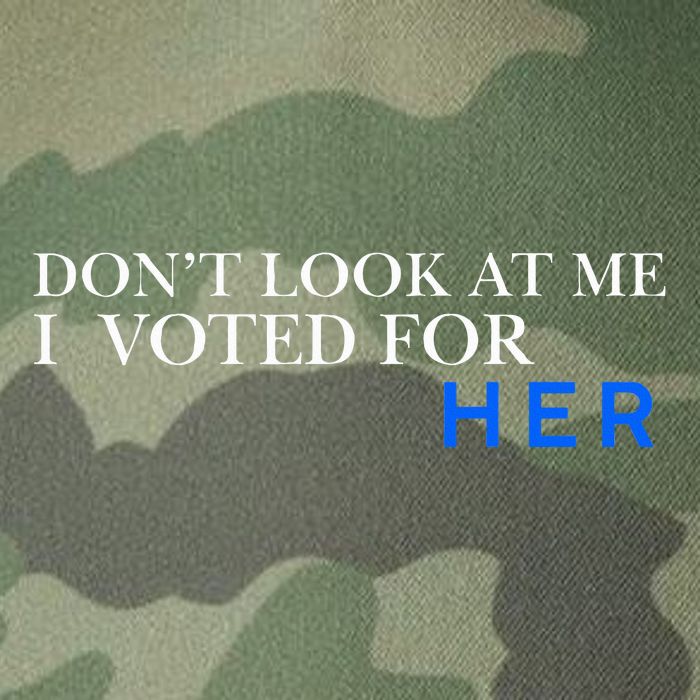 DonT Look At Me I Voted For Her Legacy Tie Dye Trucker Hat