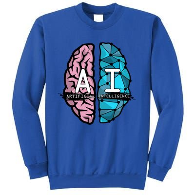 Deep Learning Artificial Intelligence Artificial Brain Gift Sweatshirt