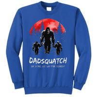 Dadsquatch Like A Dad Way More Squatchy Funny Bigfoot Dad Sweatshirt