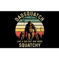 Dadsquatch Like A Dad Way More Squatchy Funny Bigfoot D Bumper Sticker