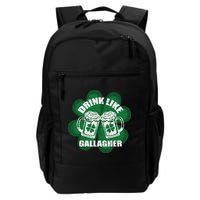 Drink Like A Gallagher Saint Patrick's Day Irish Backpack