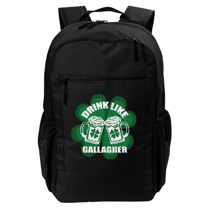 Drink Like A Gallagher Saint Patrick's Day Irish Backpack