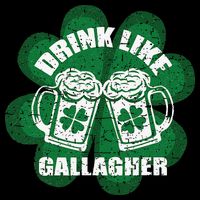 Drink Like A Gallagher Saint Patrick's Day Irish Backpack