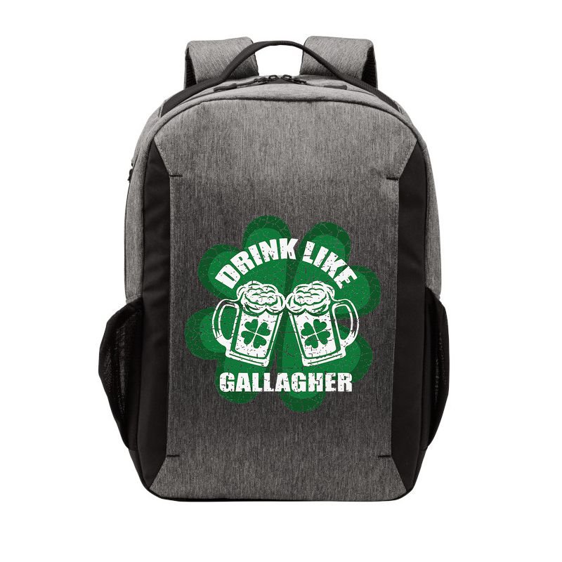 Drink Like A Gallagher Saint Patrick's Day Irish Vector Backpack