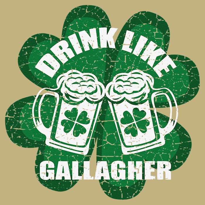 Drink Like A Gallagher Saint Patrick's Day Irish Hoodie