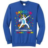 Dadcorn Like A Dad Only Awesome Dabbing Unicorn Sweatshirt