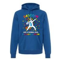 Dadcorn Like A Dad Only Awesome Dabbing Unicorn Premium Hoodie