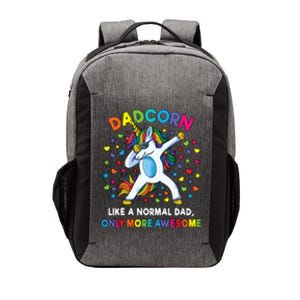 Dadcorn Like A Dad Only Awesome Dabbing Unicorn Vector Backpack