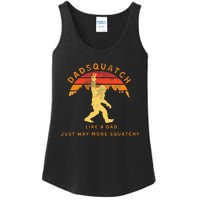 Dadsquatch Like A Dad Way More Squatchy Funny Bigfoot Ladies Essential Tank