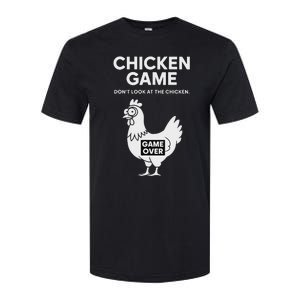 Dont Look At The Chicken Funny Chicken Game Softstyle CVC T-Shirt