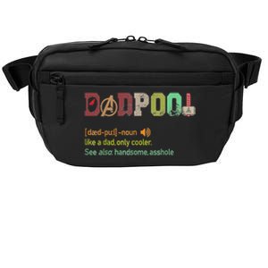 Dadpool Like A Dad But Only Cooler Fathers Day Classic Crossbody Pack