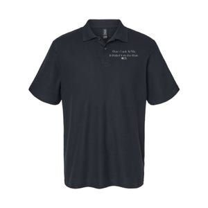 DonT Look At Me I DidnT Vote For Him Statement Design Softstyle Adult Sport Polo