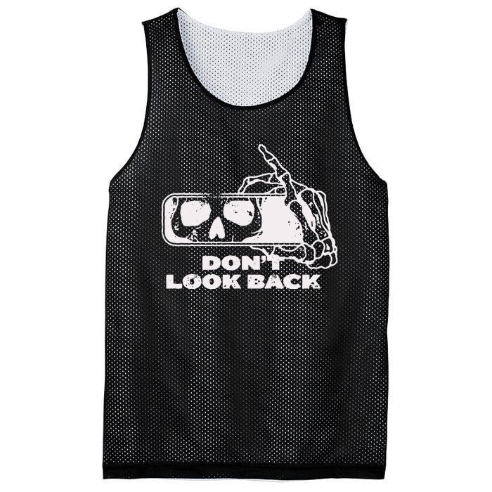 DonT Look Back Skeleton Mesh Reversible Basketball Jersey Tank