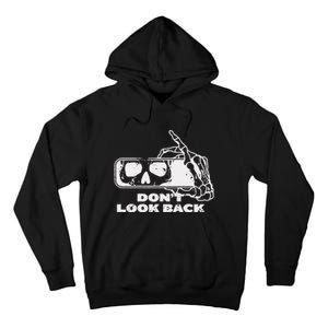 DonT Look Back Skeleton Tall Hoodie