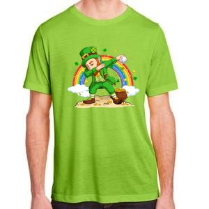 Dabbing Leprechaun Baseball Ball St Patricks Day Cute Gift Adult ChromaSoft Performance T-Shirt