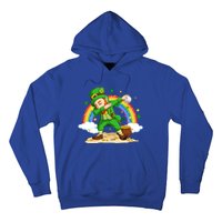 Dabbing Leprechaun Baseball Ball St Patricks Day Cute Gift Hoodie