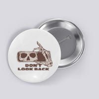 DonT Look Back Skeleton Car Mirror Transparent Button