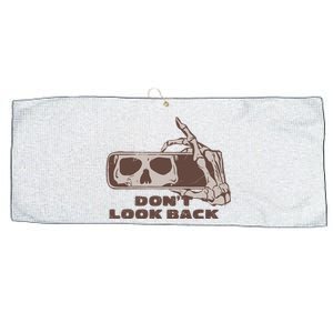 DonT Look Back Skeleton Car Mirror Transparent Large Microfiber Waffle Golf Towel