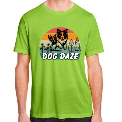 Dog LoverS Bliss Dog Daze Cool Gift Adult ChromaSoft Performance T-Shirt