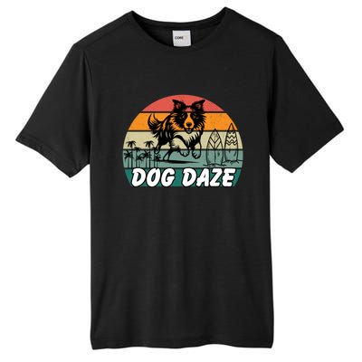 Dog LoverS Bliss Dog Daze Cool Gift Tall Fusion ChromaSoft Performance T-Shirt